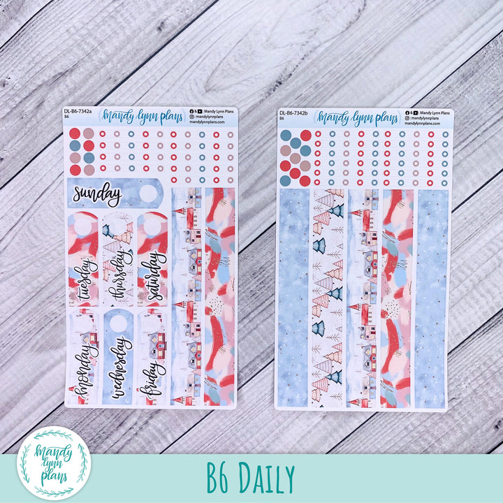 B6 Daily Kit || Snow Day || DL-B6-7342