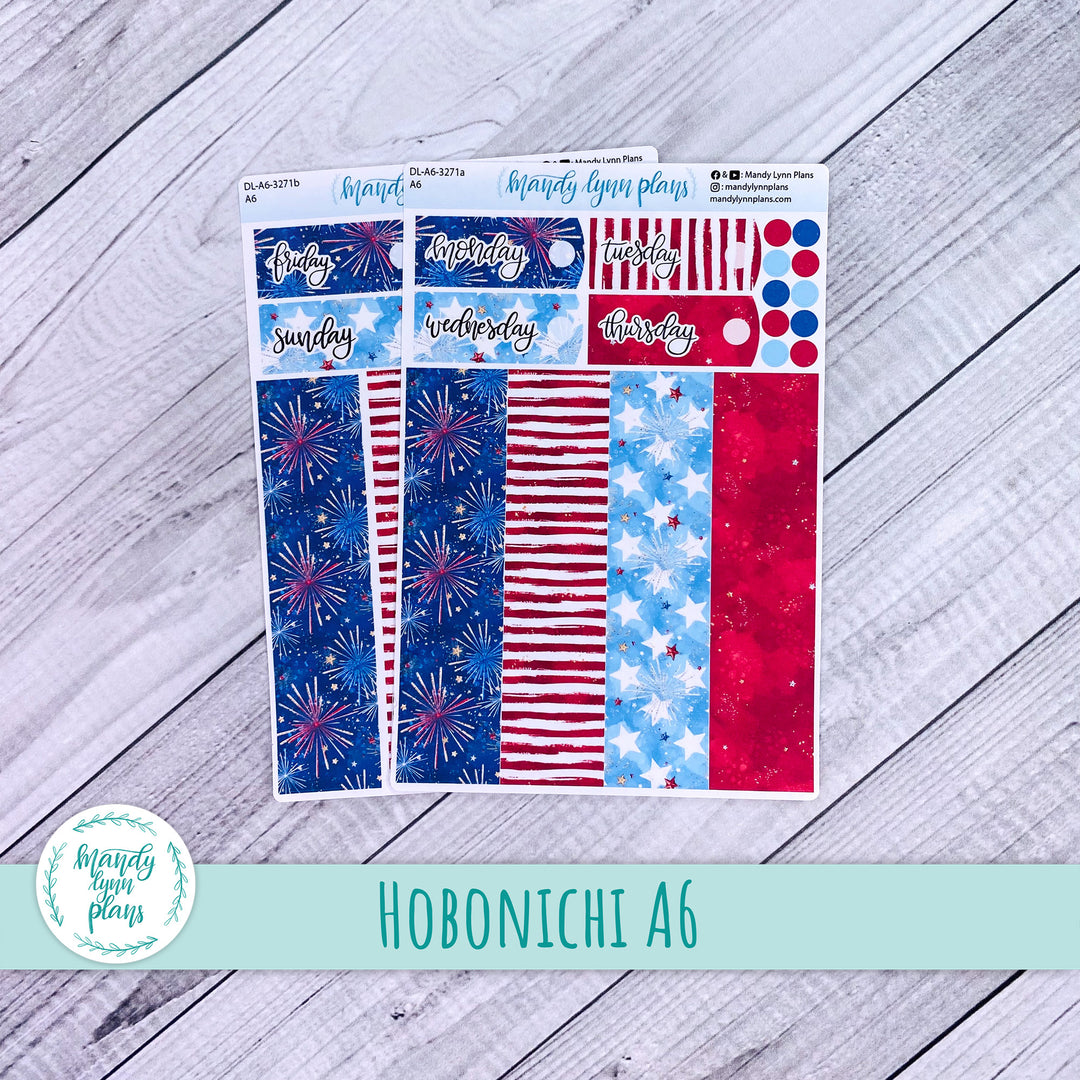 A6 Daily Kit || Stars and Stripes || DL-A6-3271