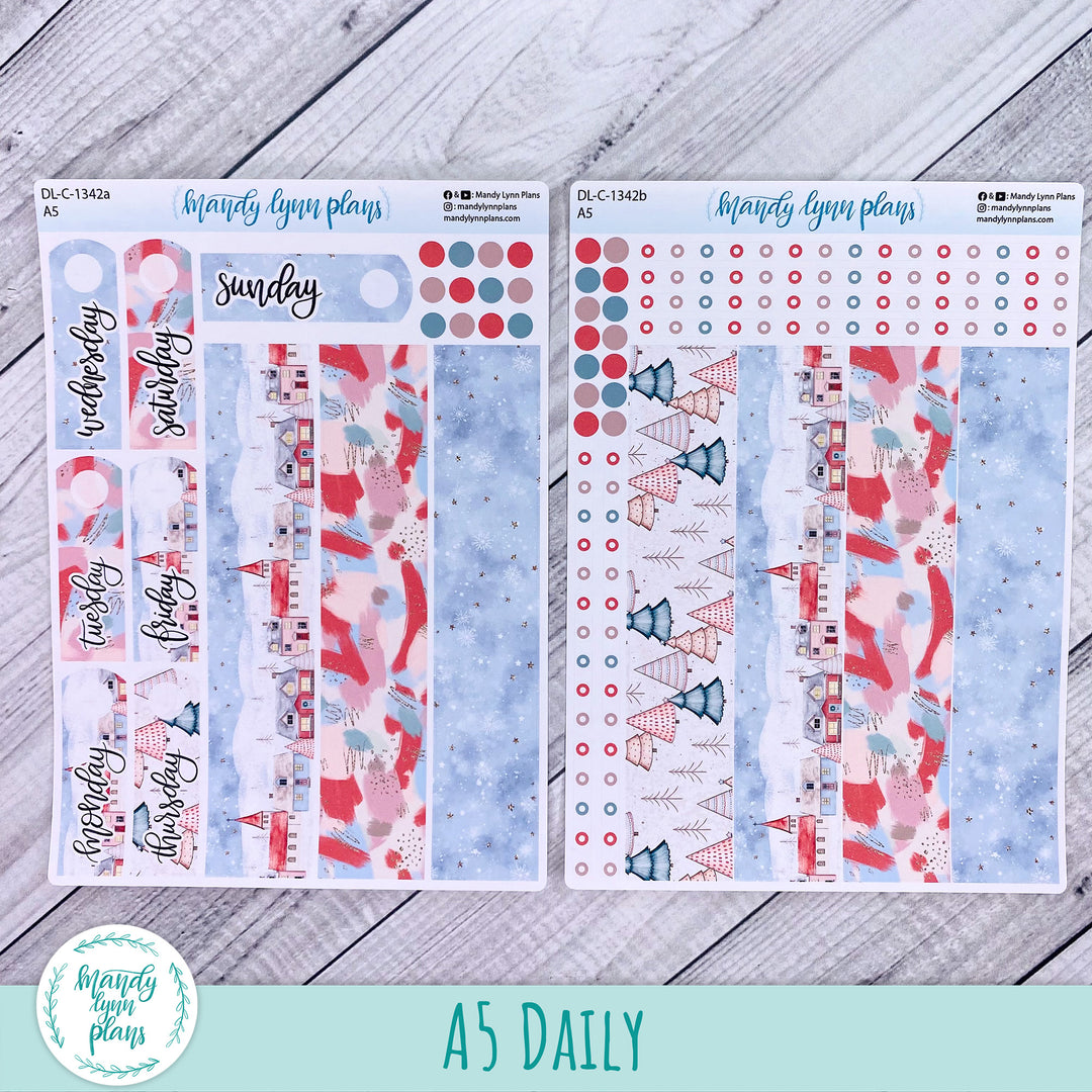 A5 Daily Kit || Snow Day || DL-C-1342