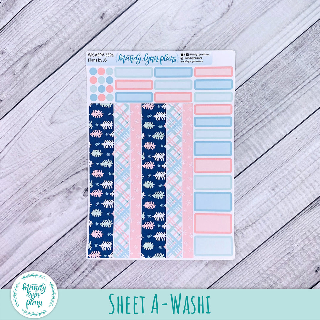 A5 Plans by Just Scribble Weekly Kit || Winter Cheer || 339