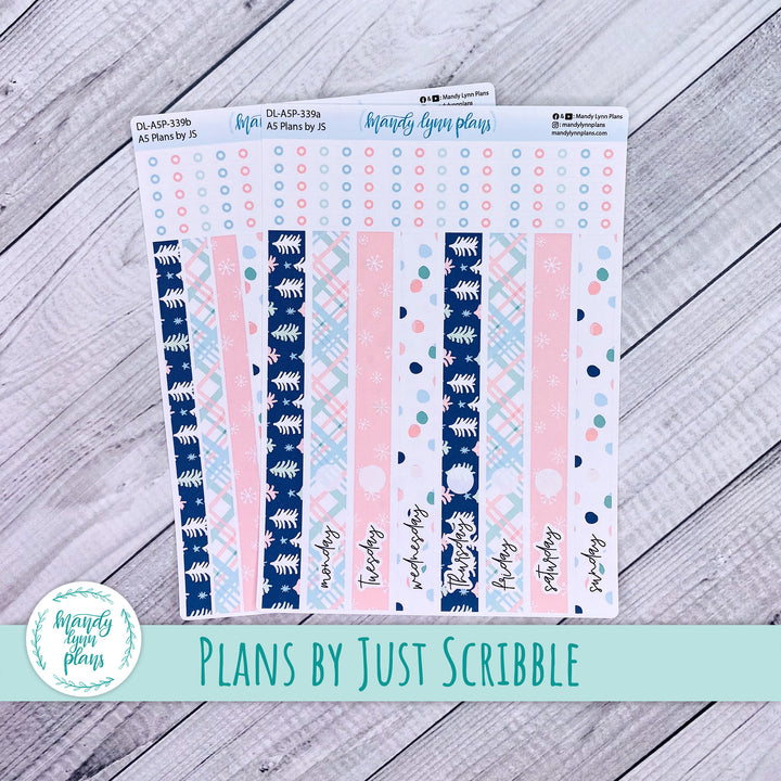 A5 Plans by Just Scribble Daily Kit || Winter Cheer || DL-A5P-339