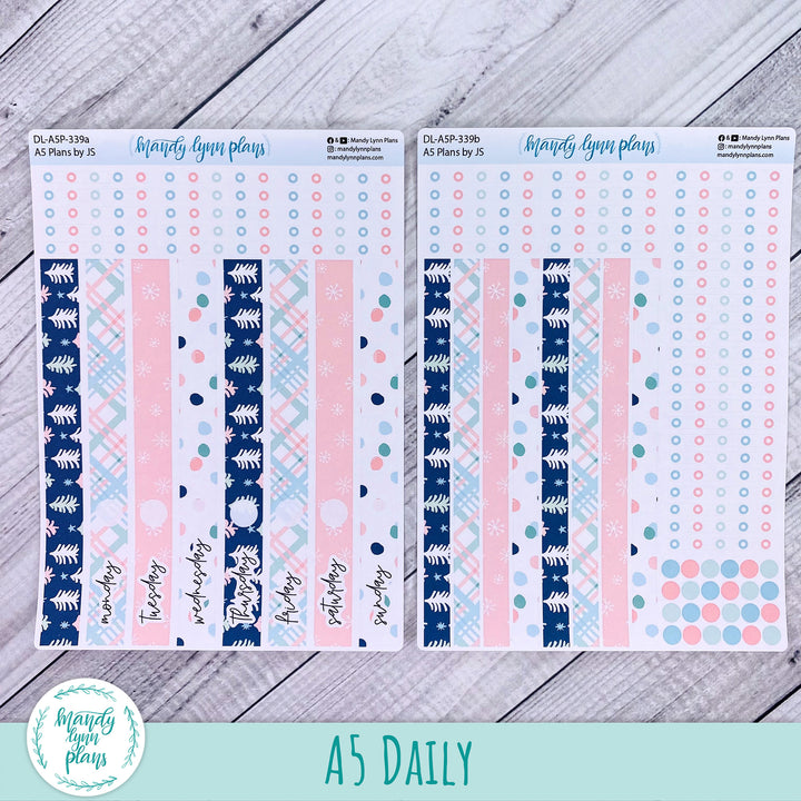 A5 Plans by Just Scribble Daily Kit || Winter Cheer || DL-A5P-339