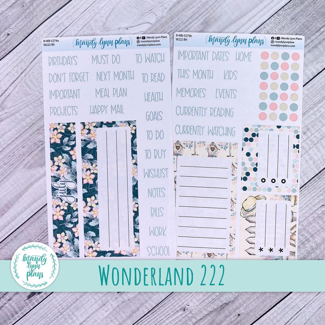 July Wonderland 222 Dashboard || Sunny Garden || 274