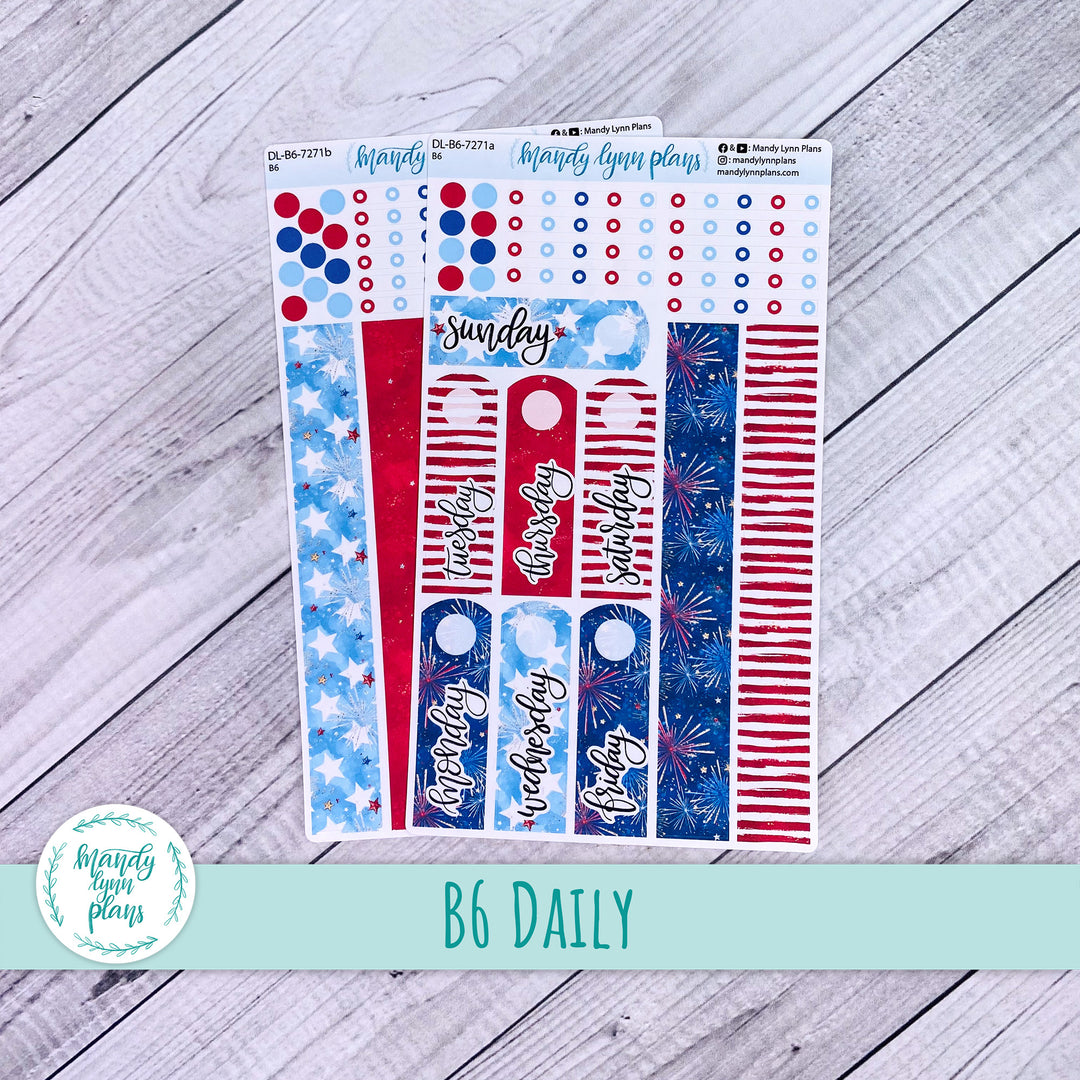 B6 Daily Kit || Stars and Stripes || DL-B6-7271