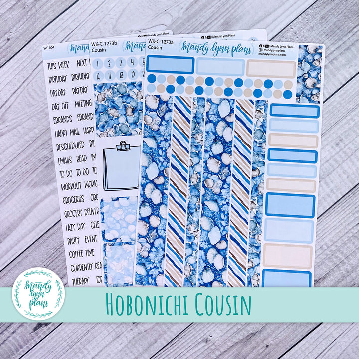 Hobonichi Cousin Weekly Kit || Seashells || WK-C-1273