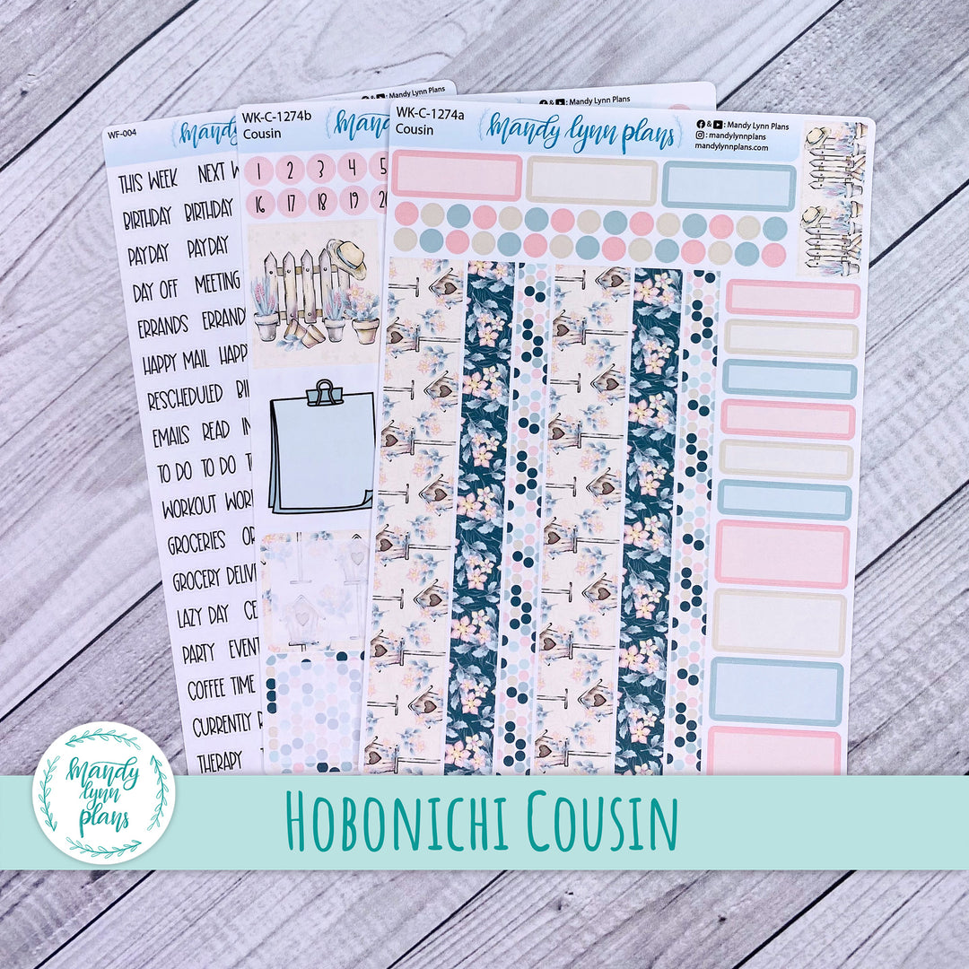 Hobonichi Cousin Weekly Kit || Sunny Garden || WK-C-1274