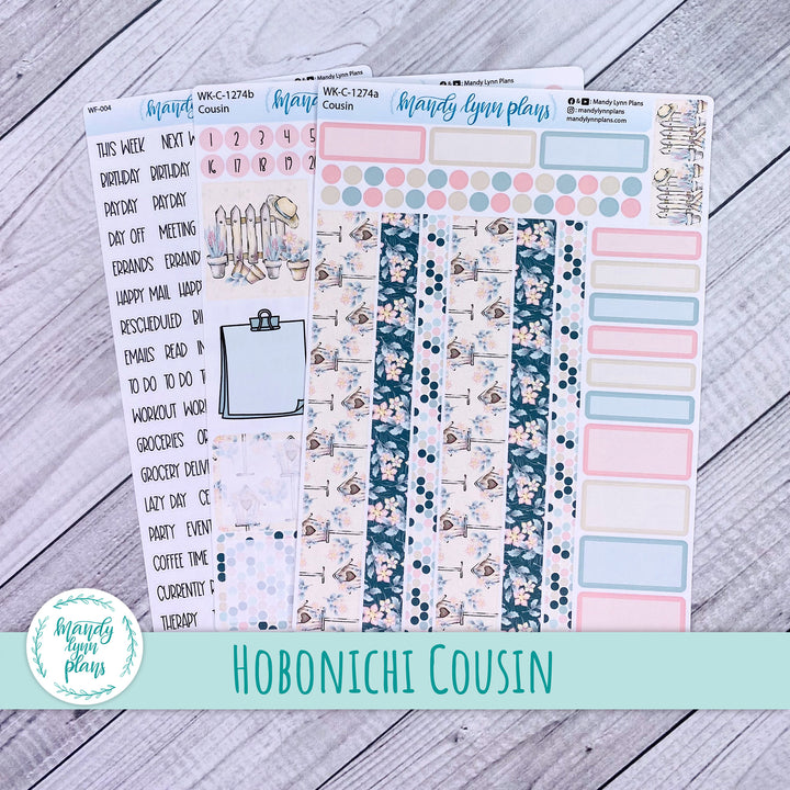 Hobonichi Cousin Weekly Kit || Sunny Garden || WK-C-1274