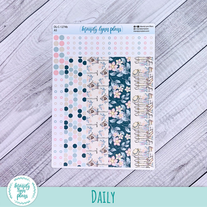 A5 Daily Kit || Sunny Garden || DL-C-1274