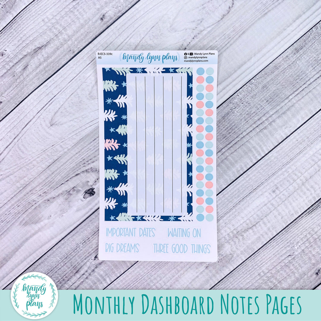 December EC A5 Dashboard Kit || Winter Cheer || R-EC5-339