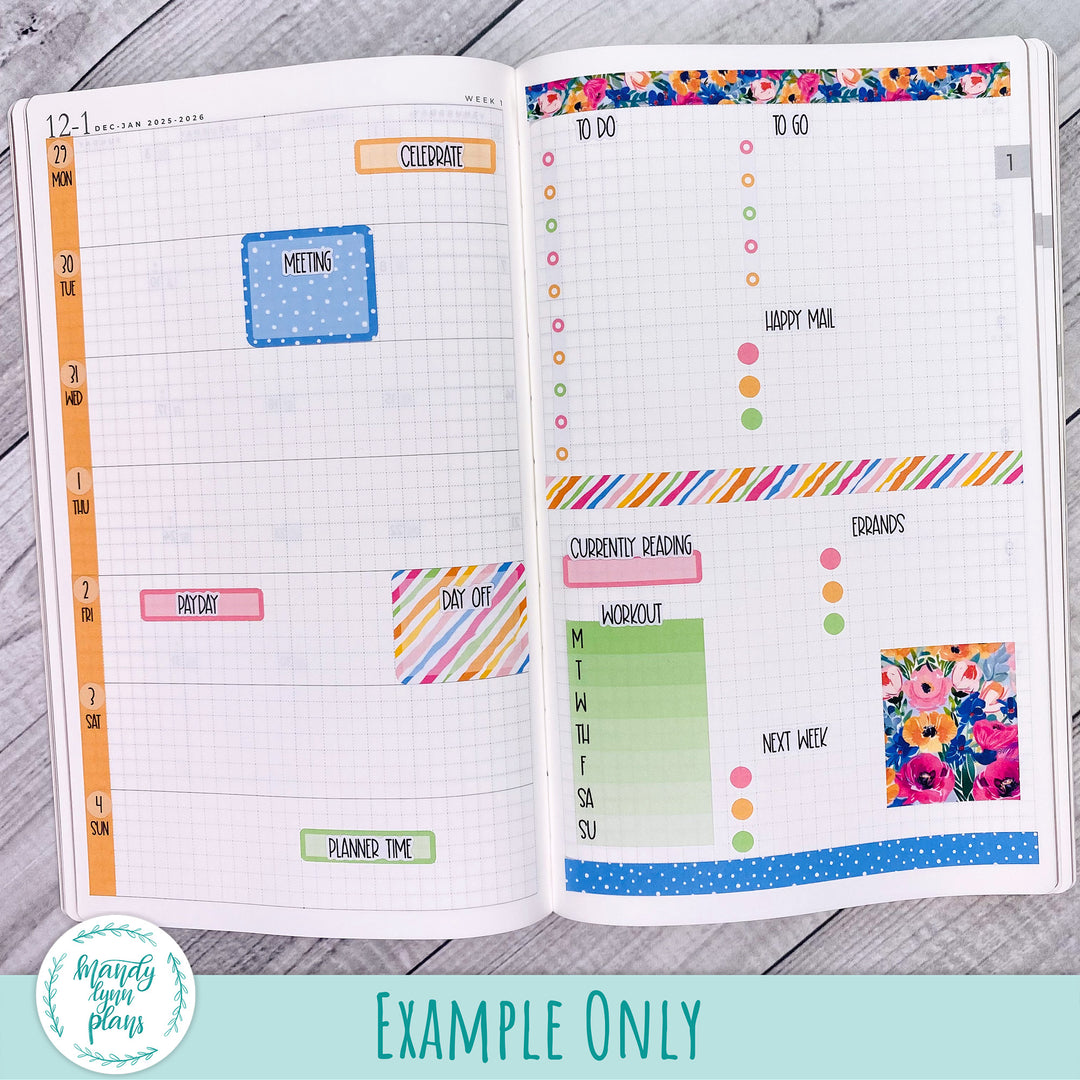 Weekly Kit || Sterling Ink Common Planners || Time to Party || 344