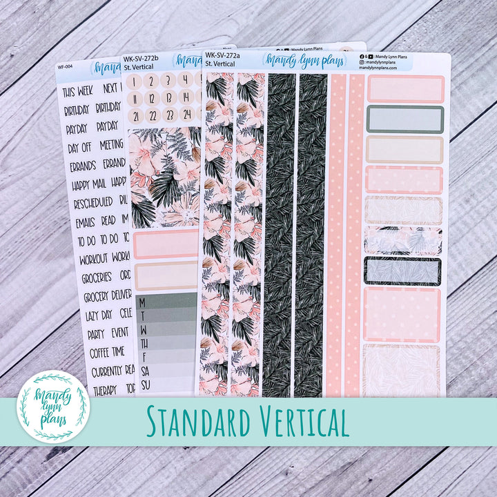 Standard Vertical Weekly Kit || Hibiscus Blooms || WK-SV-272