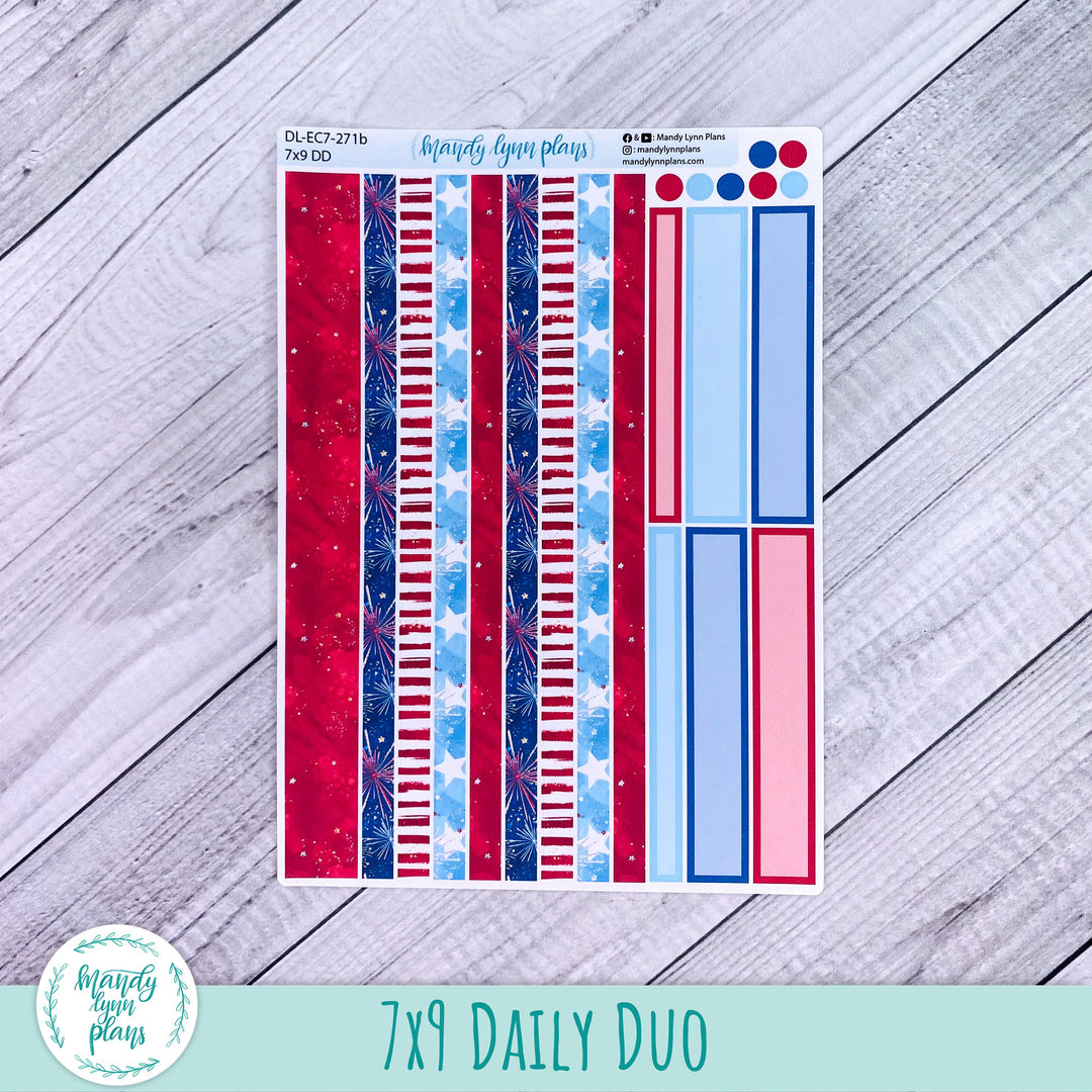 EC 7x9 Daily Duo Kit || Stars and Stripes || DL-EC7-271