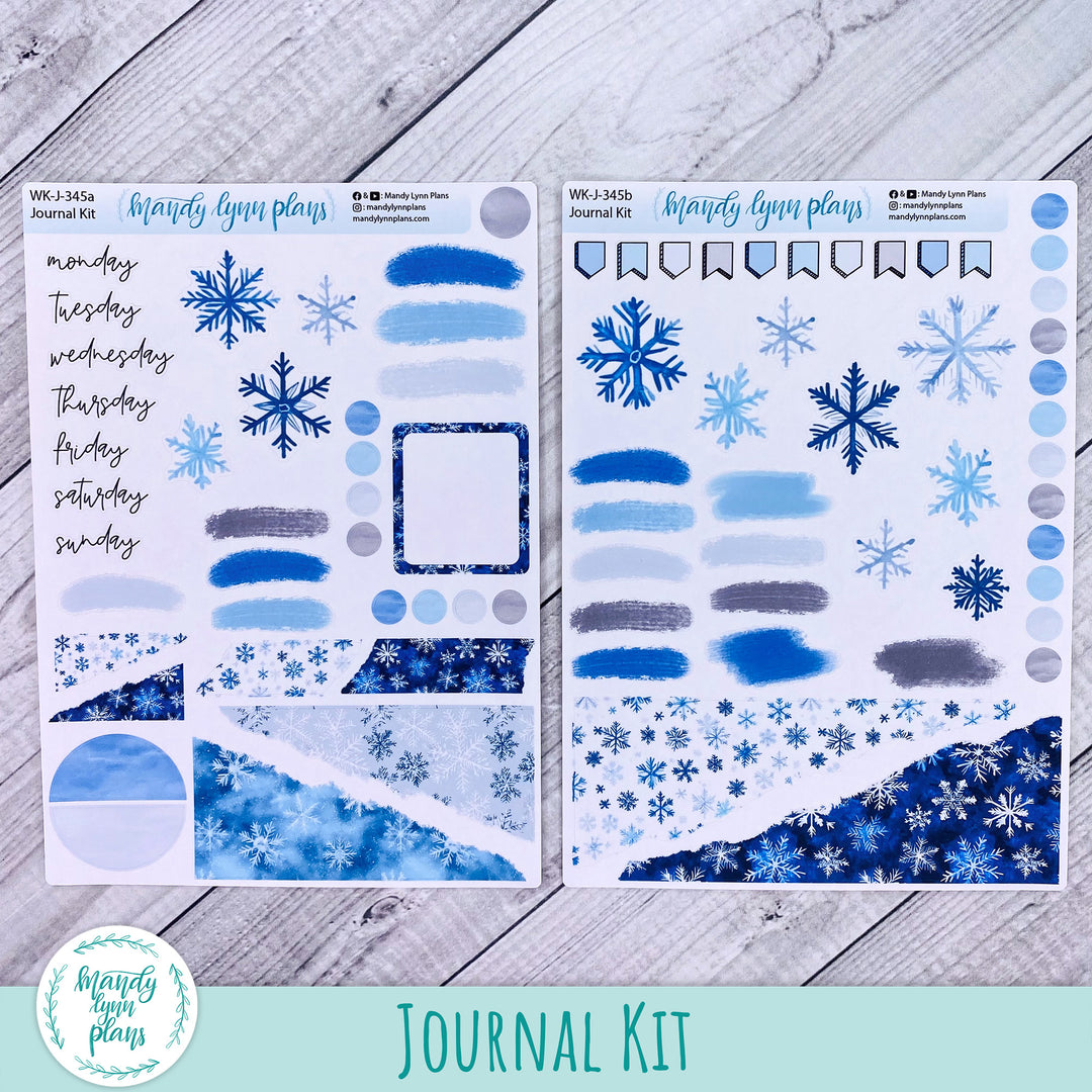 Snowflakes Journal Kit || WK-J-345