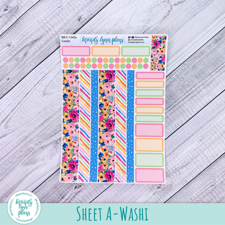 Weekly Kit || Hobonichi Cousin and Weeks || Ranunculus || 343