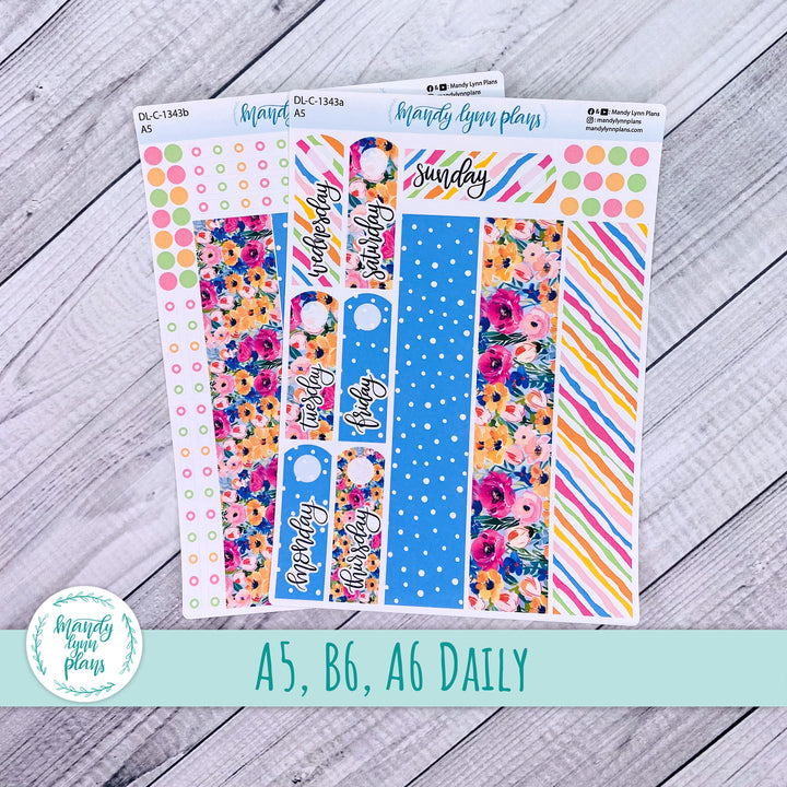 Daily Kit || A5, B6, A6 || Ranunculus || 343