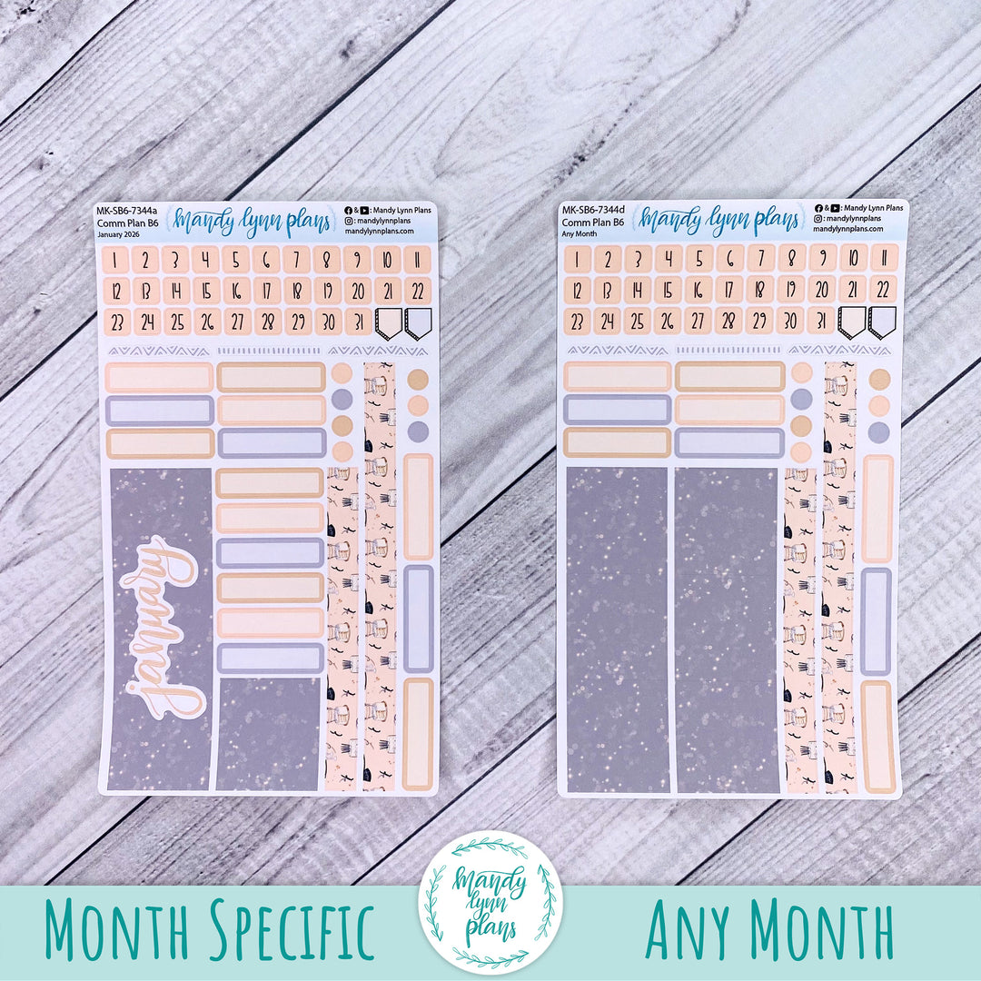 Monthly Kit || Sterling Ink A5, A5 Slim, B6, B6 Slim, N1, N2 Common Planner || Time to Party || 344