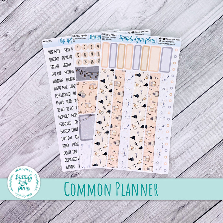 Weekly Kit || Sterling Ink Common Planners || Time to Party || 344