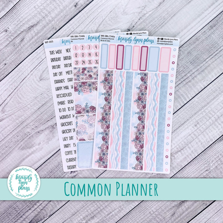 Weekly Kit || Sterling Ink Common Planners || Pretty Pastels || 346