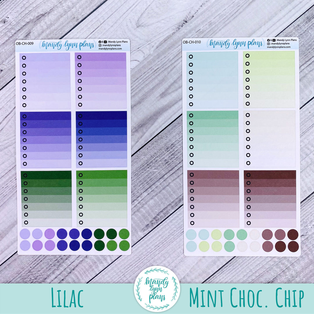 EC Hourly Circle Ombre Boxes