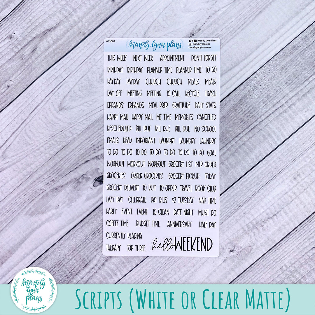 A5 Plans by Just Scribble Weekly Kit || Daydream || 302