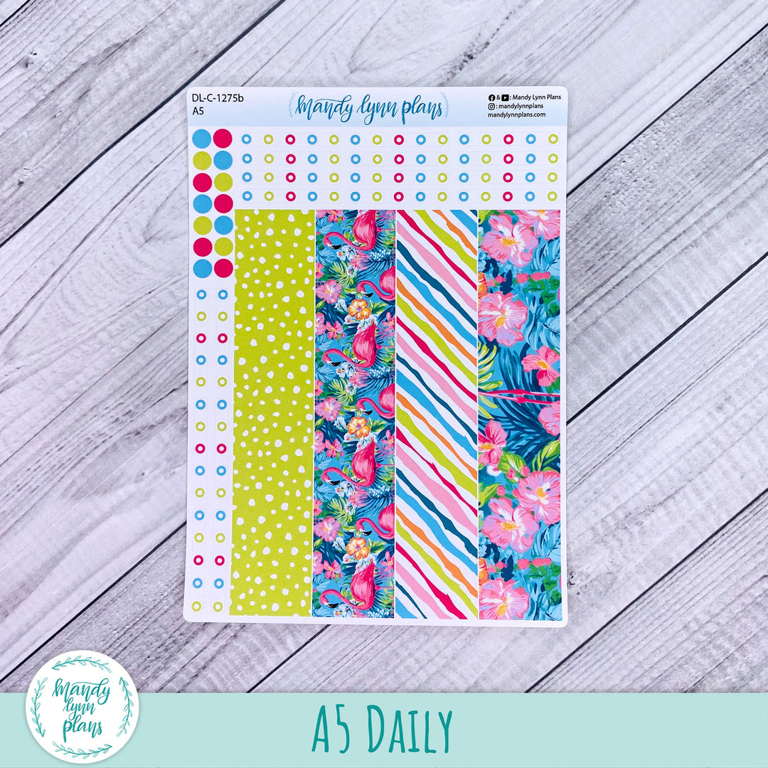 A5 Daily Kit || Flamingos || DL-C-1275