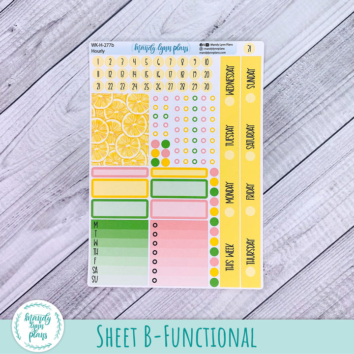 EC Hourly Weekly Kit || Lemons || WK-H-277