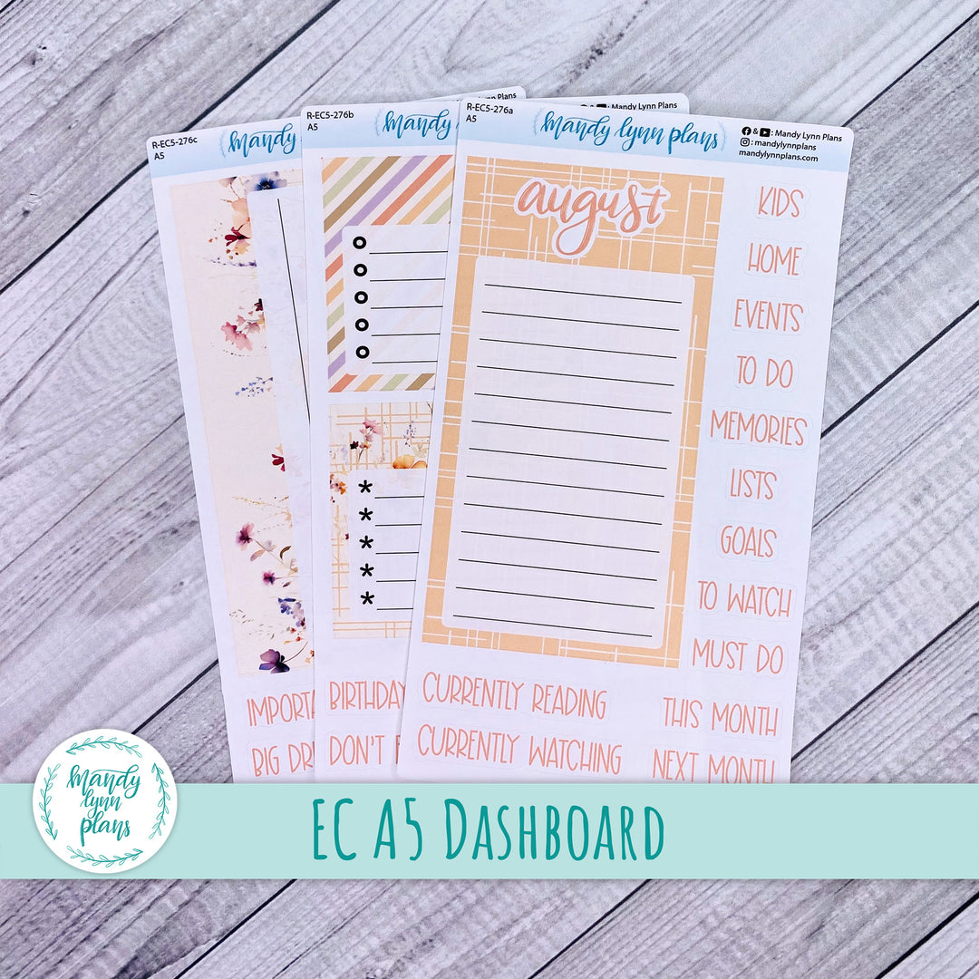 EC A5 Dashboard Kit || Rustic Wildflowers || R-EC5-276