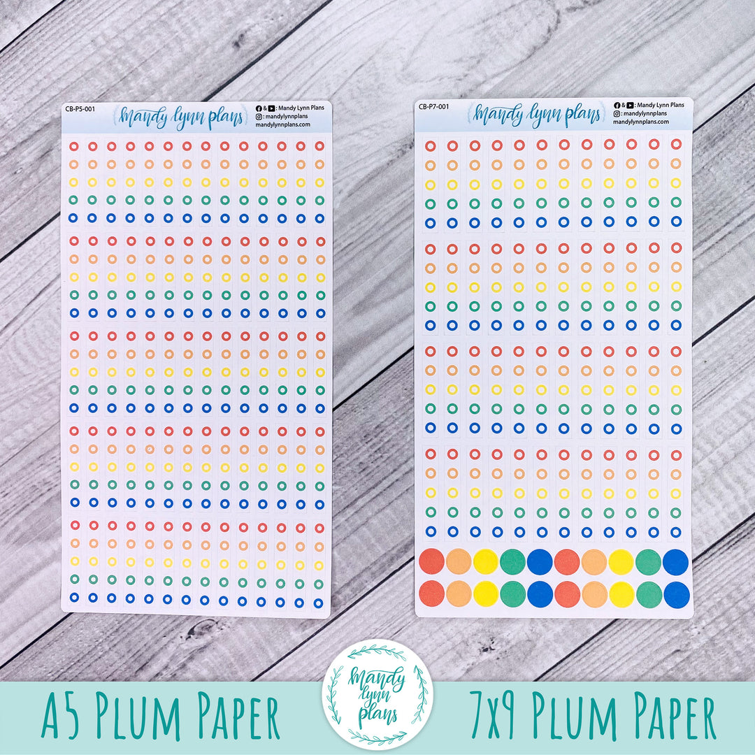 A5 & 7x9 Plum Paper || Checklists