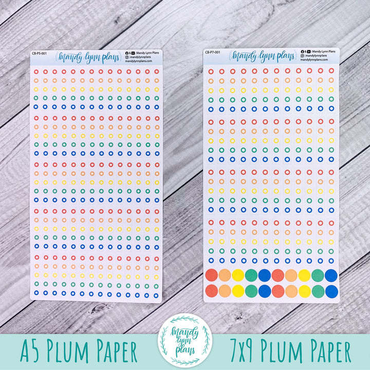 A5 & 7x9 Plum Paper || Checklists