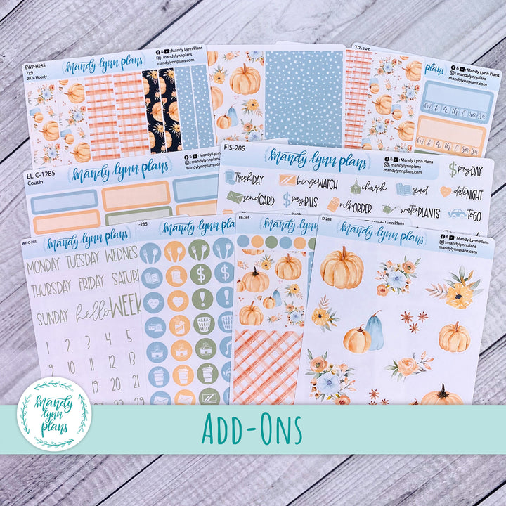 Pumpkin Floral Add-Ons || 285