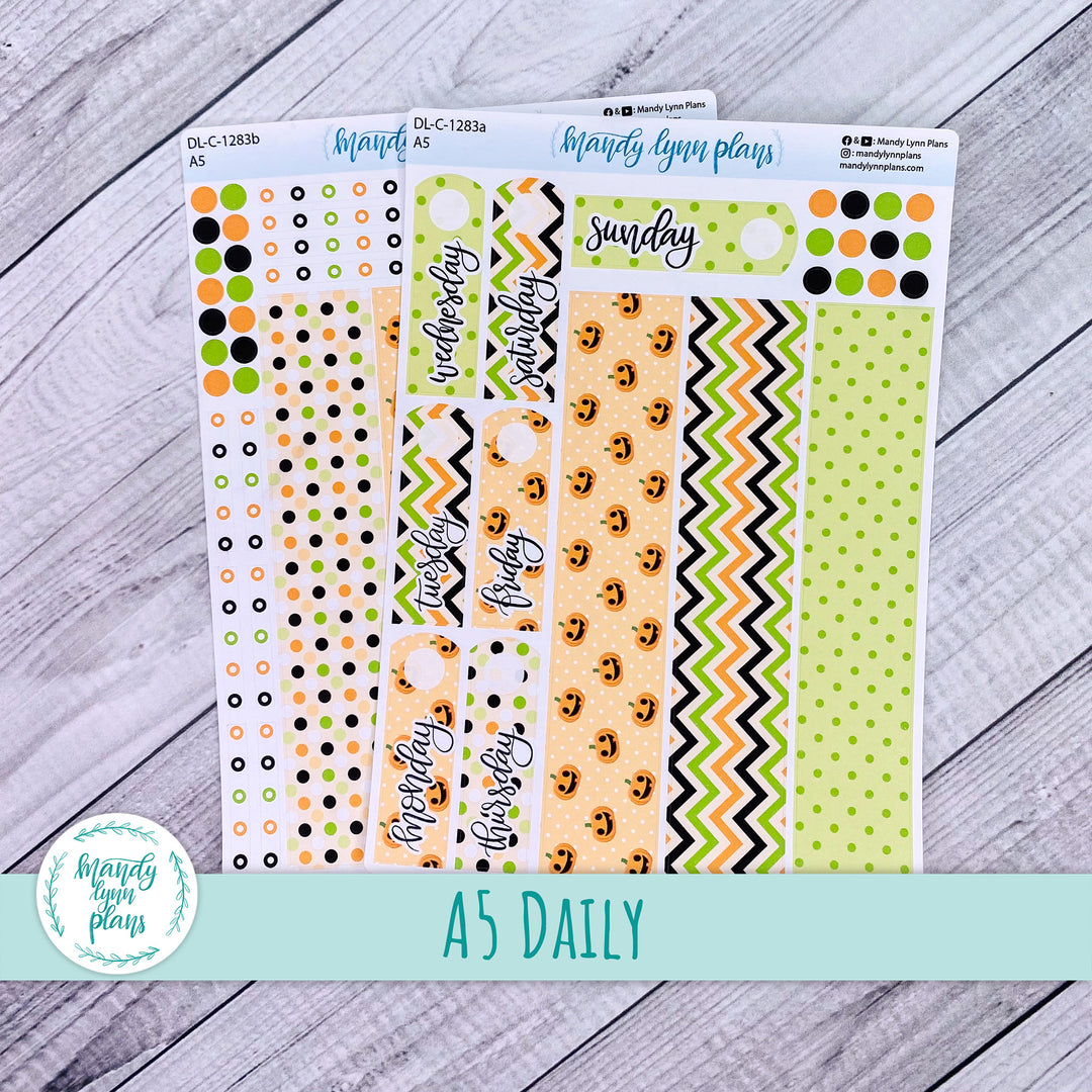 A5 Daily Kit || Happy Pumpkins || DL-C-1283