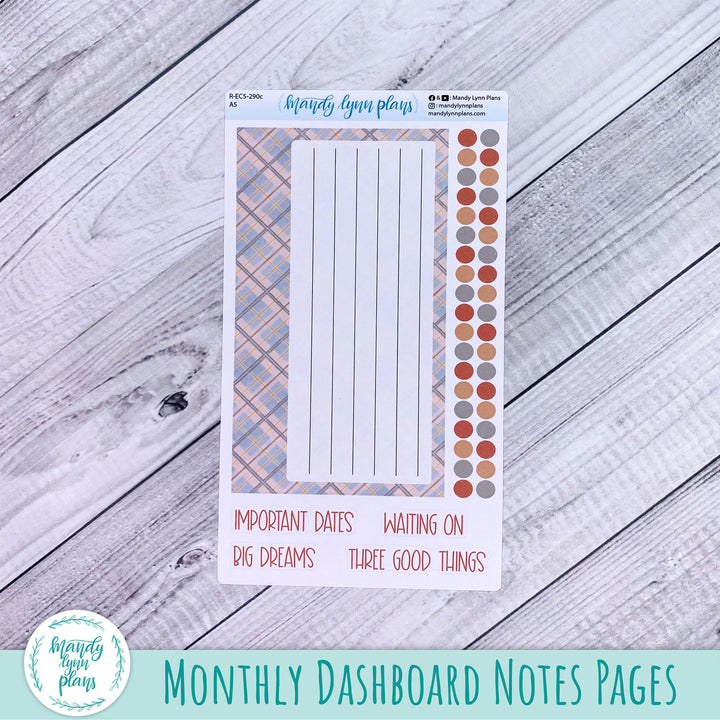 November EC A5 Dashboard Kit || Hello Fall || R-EC5-290