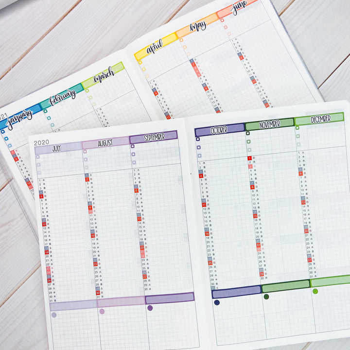 Hobonichi Cousin Yearly Index