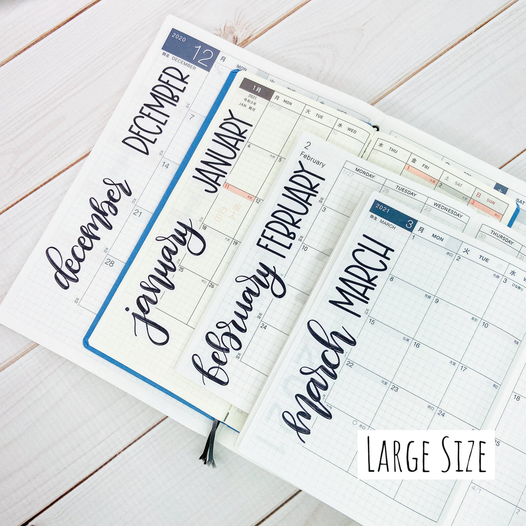 Months of the Year Scripts