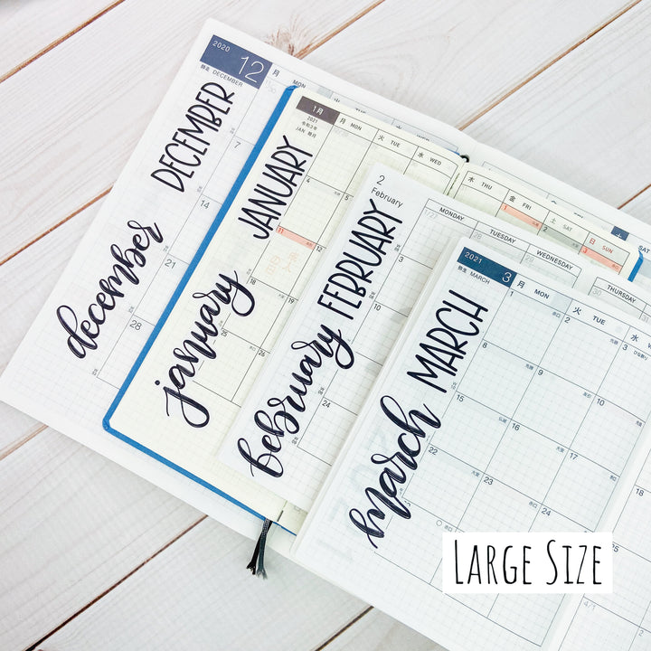 Months of the Year Scripts