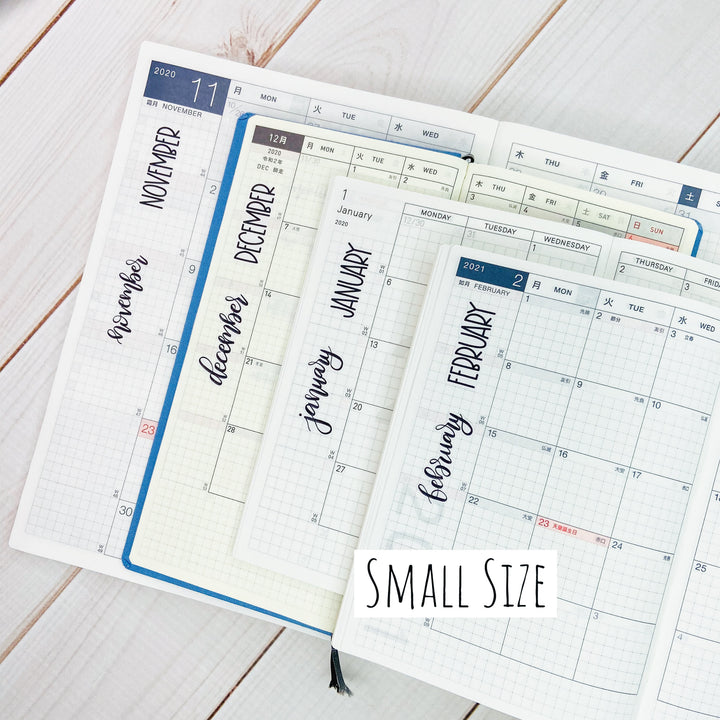 Months of the Year Scripts