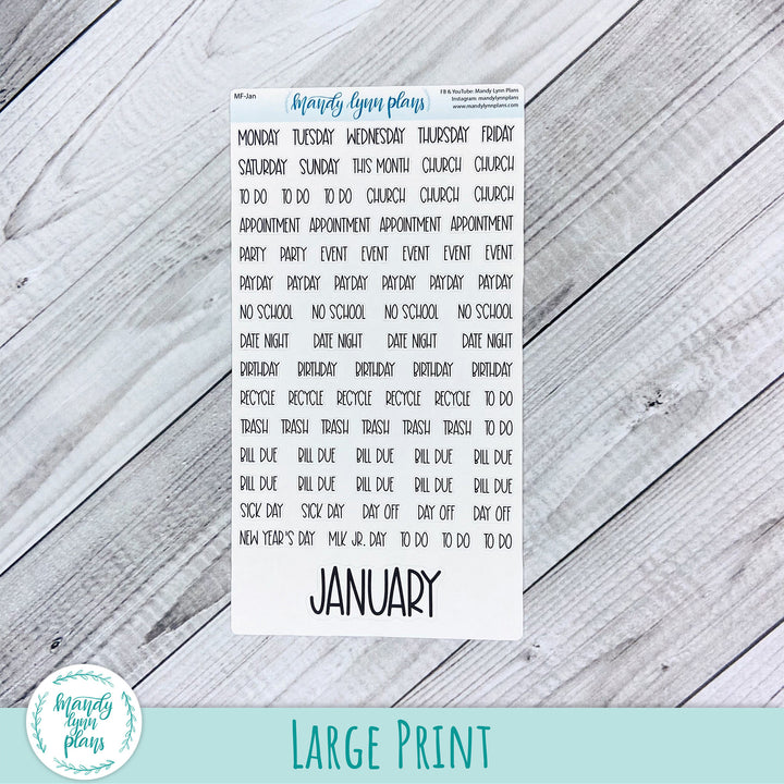MEGA Bundle-Monthly Scripts