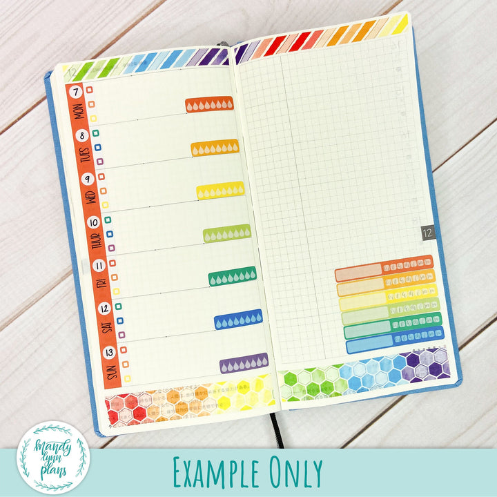 Hobonichi Weeks and A6 Water Trackers