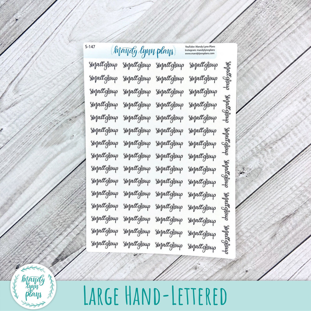 Small Group Scripts || 147