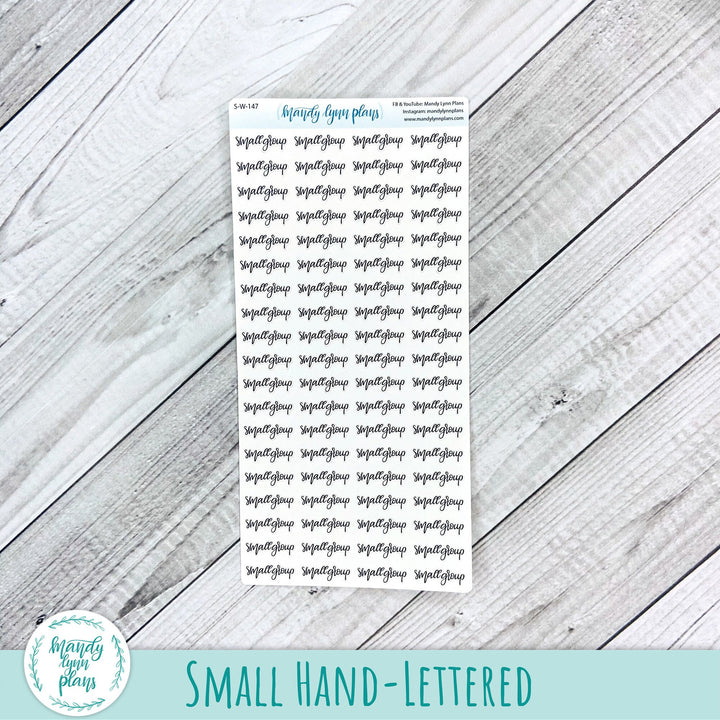 Small Group Scripts || 147