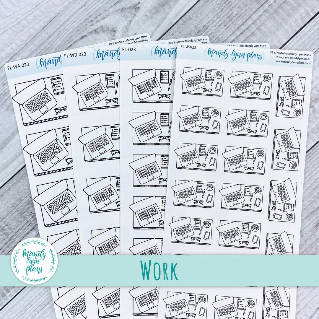 Work Flat Lay ||  23