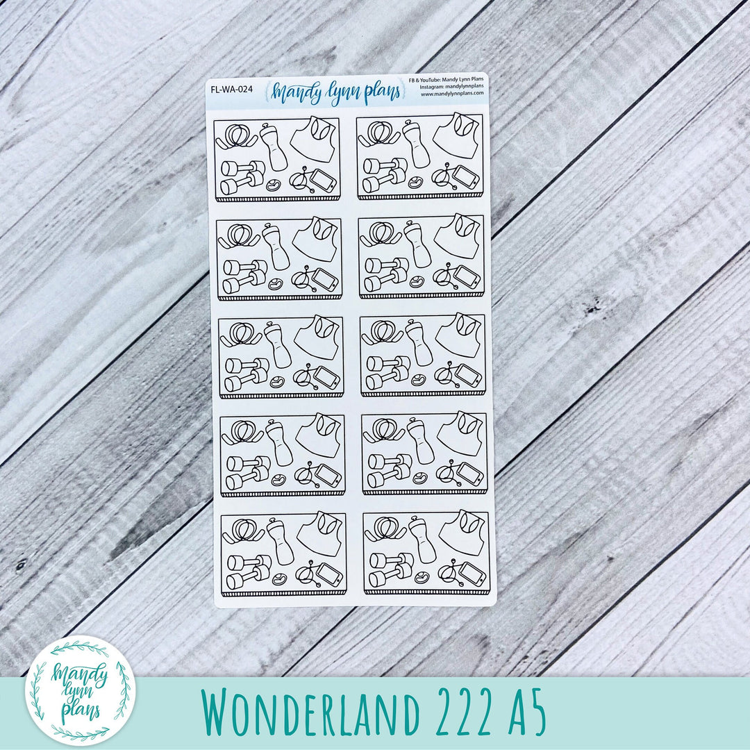 Workout Flat Lay ||  24