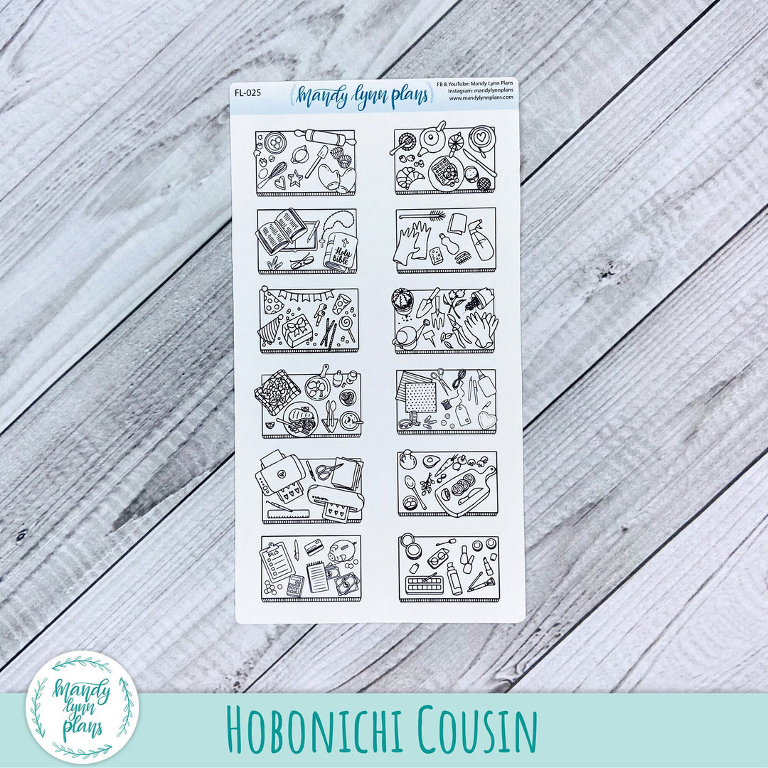 Sampler 1 Flat Lay ||  25