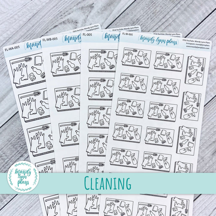Cleaning Flat Lay ||  05
