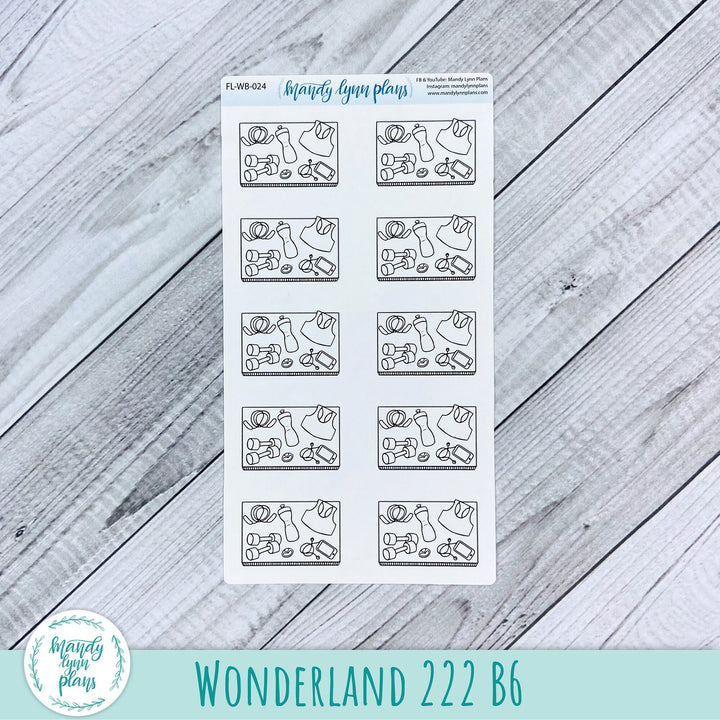 Workout Flat Lay ||  24