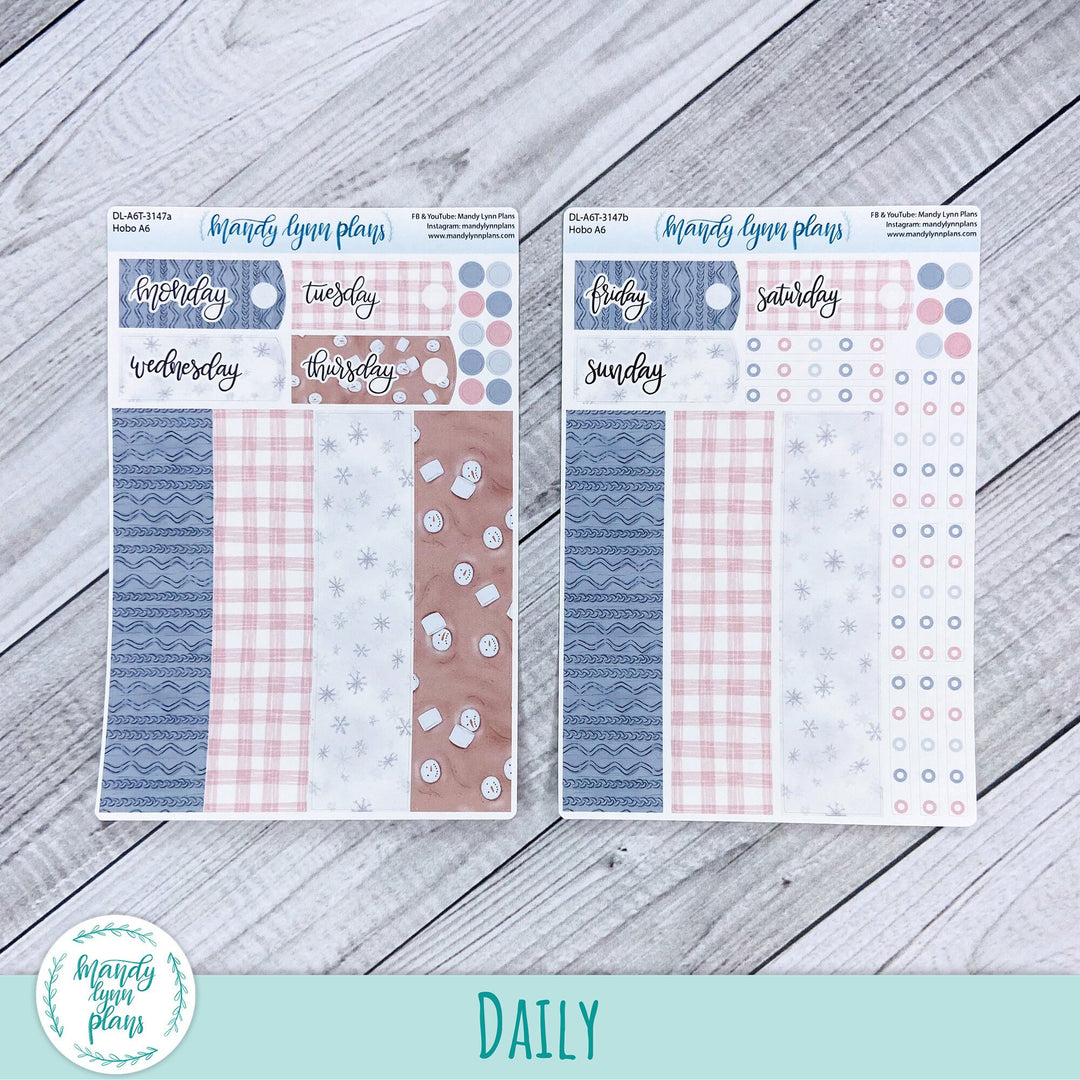 Hobonichi A6 Daily Kit || Sweater Weather || DL-A6T-3147