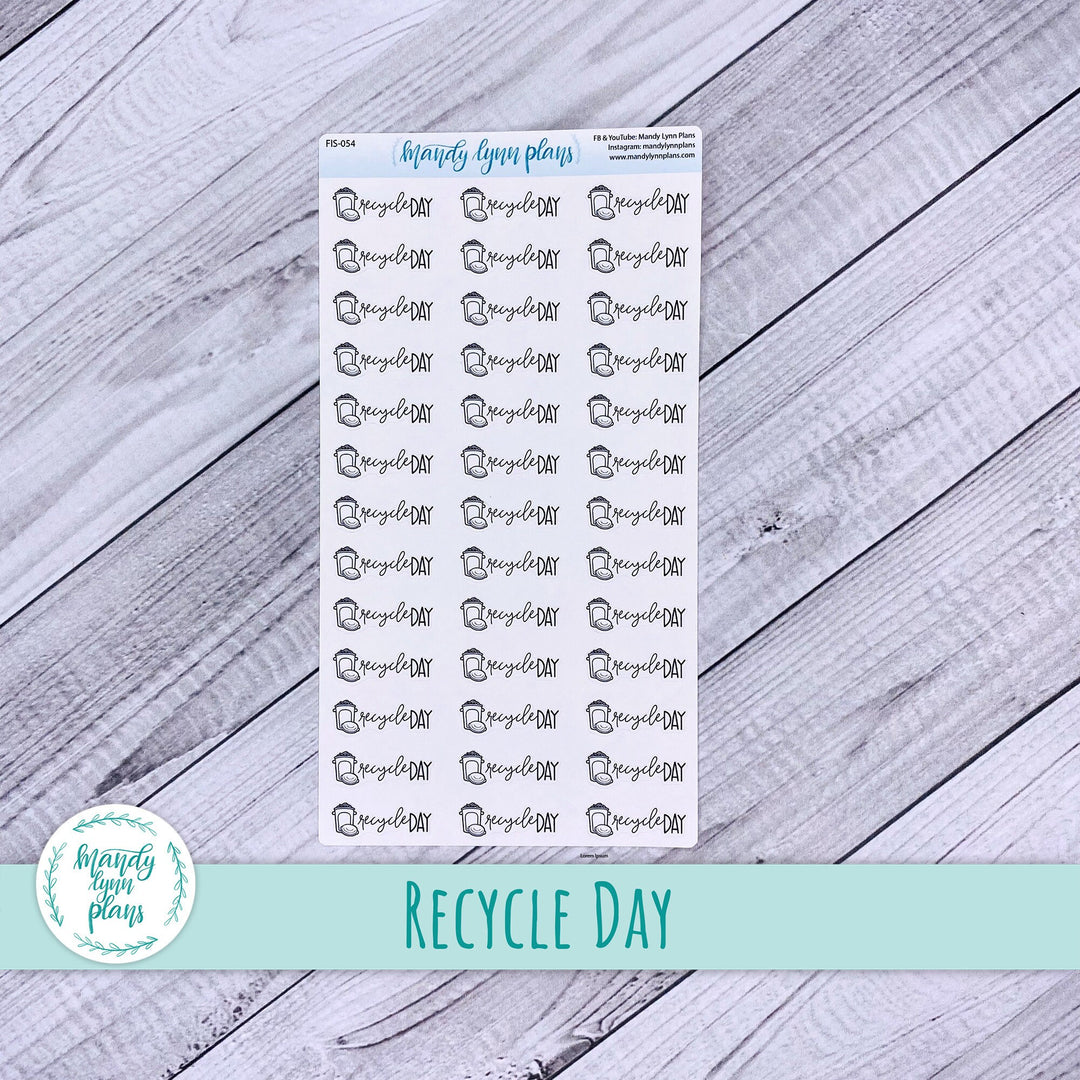 Recycle Day Icon Script || FIS-054