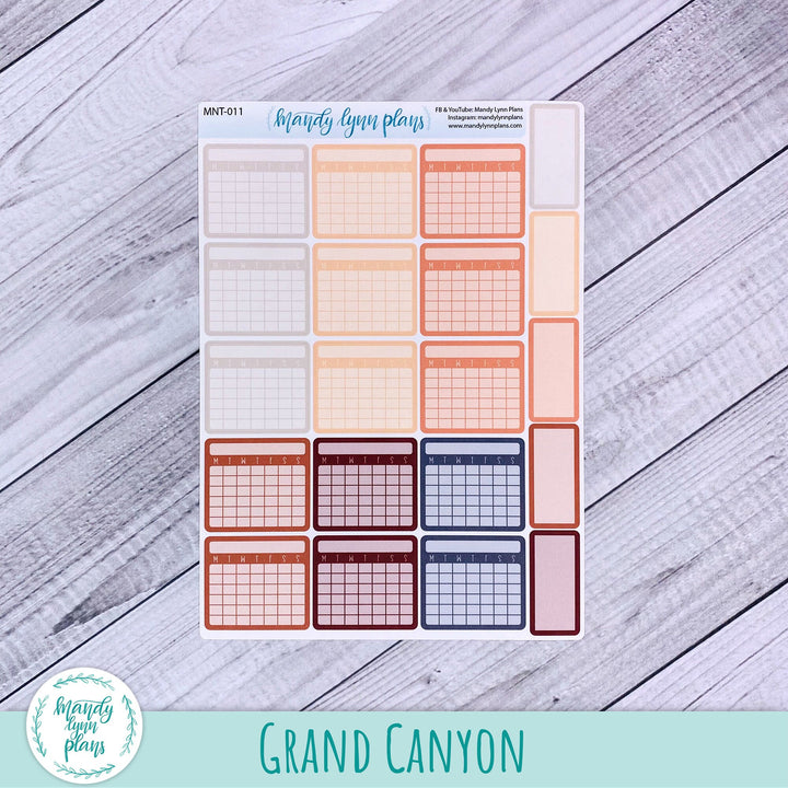 Monthly Habit Trackers