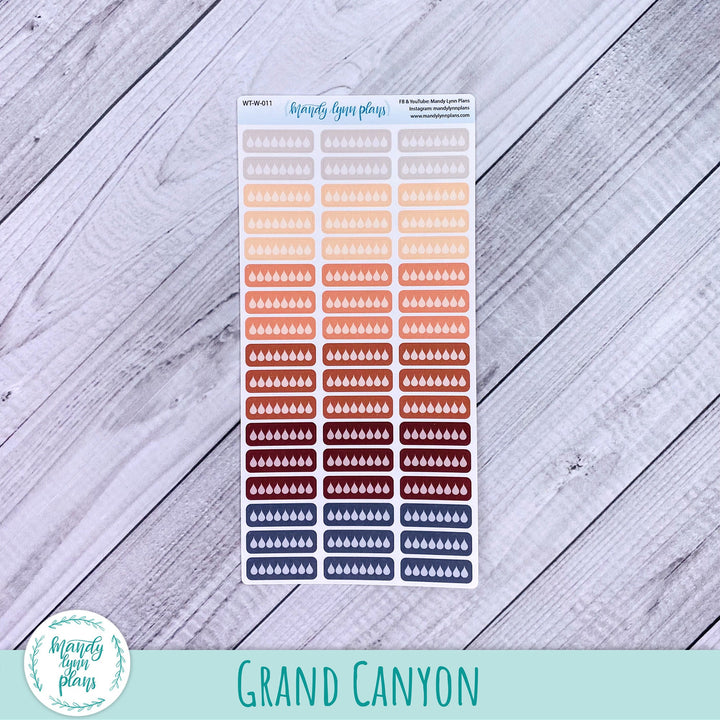 Hobonichi Weeks and A6 Water Trackers