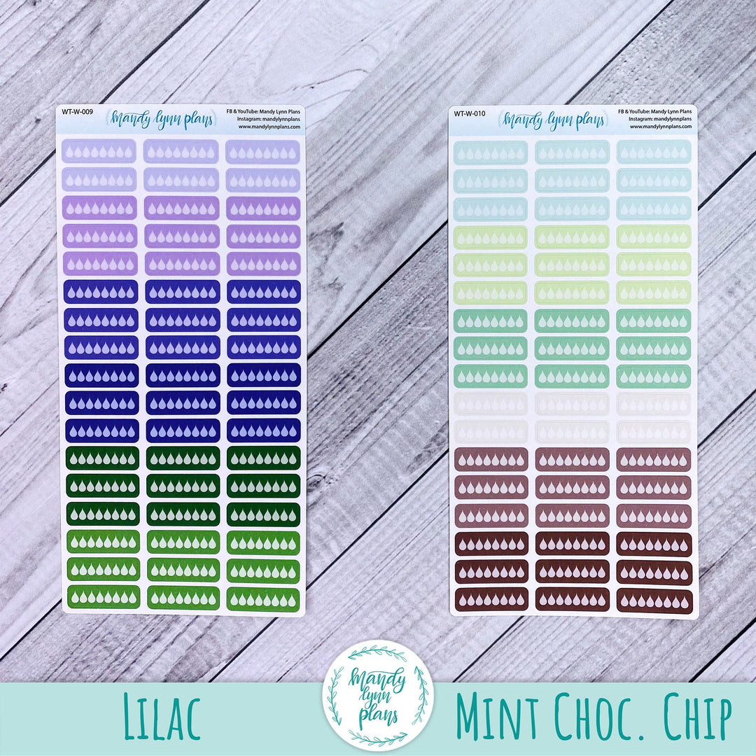 Hobonichi Weeks and A6 Water Trackers